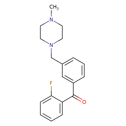2-FLUORO-3'-(4-METHYLPIPERAZINOMETHYL) BENZOPHENONE