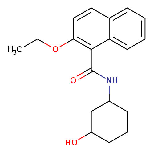 2-ethoxy-N-(3-hydroxycyclohexyl)naphthalene-1-carboxamide