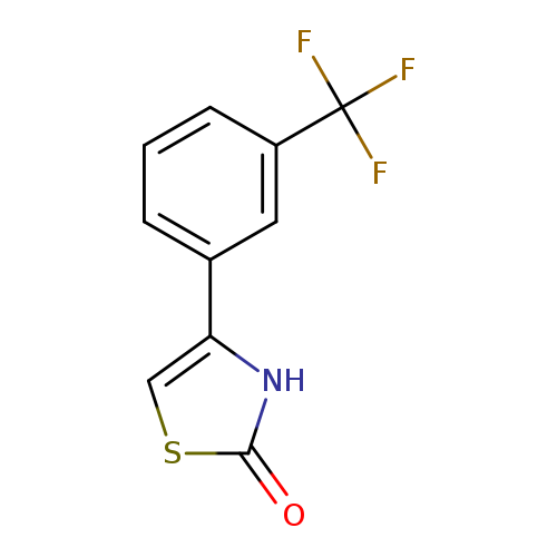 4-[3-(trifluoromethyl)phenyl]-2,3-dihydro-1,3-thiazol-2-one