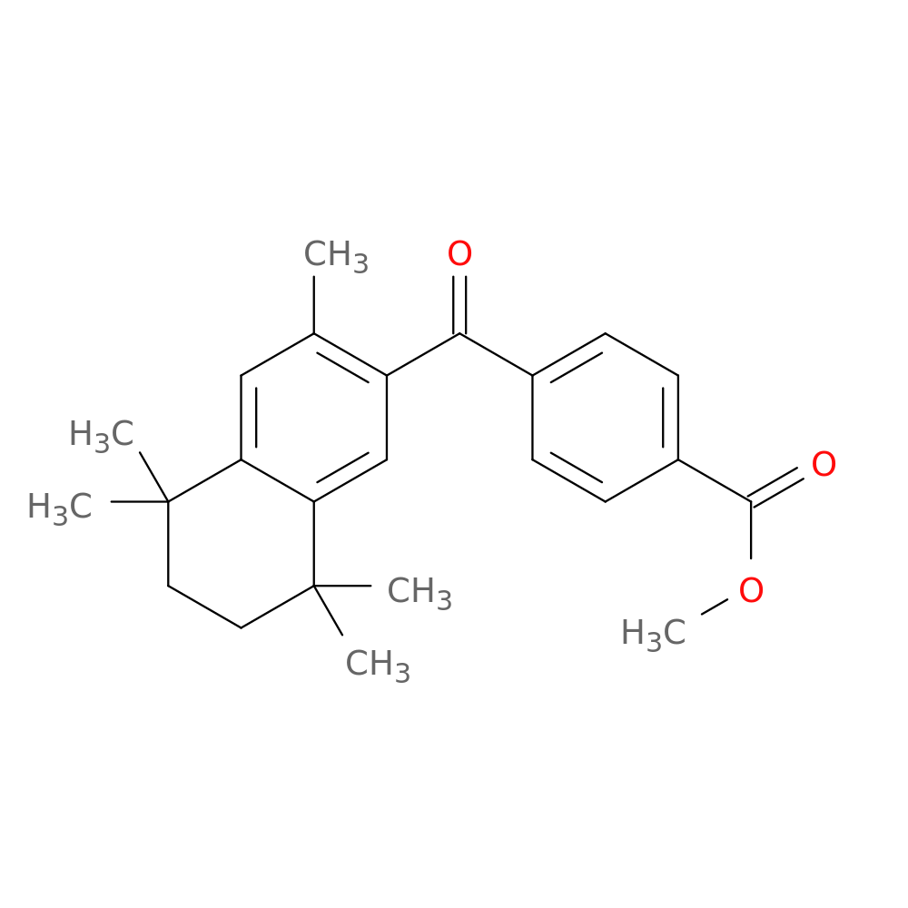 METHYL 4-[(5,6,7,8-TETRAHYDRO-3,5,5,8,8-PENTAMETHYL-2-NAPHTHALENYL)CARBONYL]BENZOATE