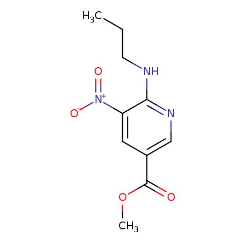 Methyl 5-nitro-6-(propylamino)pyridine-3-carboxylate