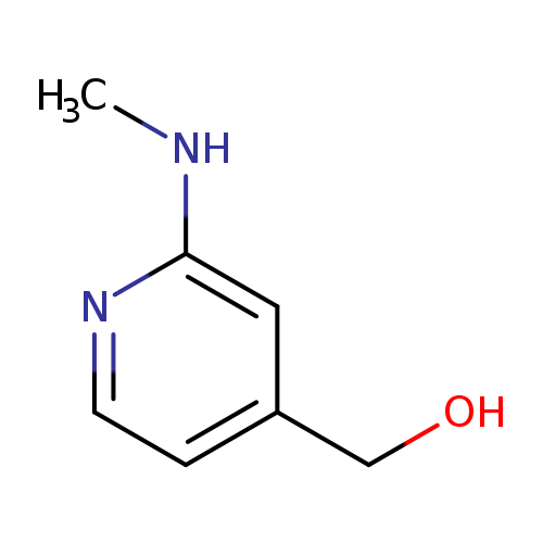 4-Pyridinemethanol,2-(methylamino)-(9CI)