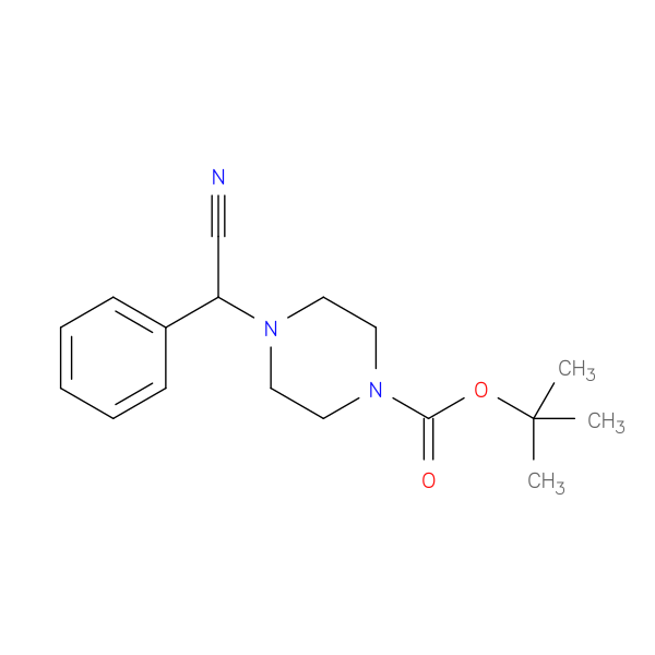 tert-Butyl 4-(cyano(phenyl)methyl)piperazine-1-carboxylate