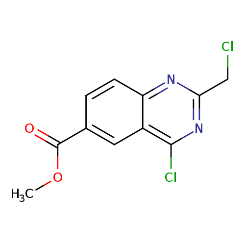 methyl4-chloro-2-(chloromethyl)quinazoline-6-carboxylate