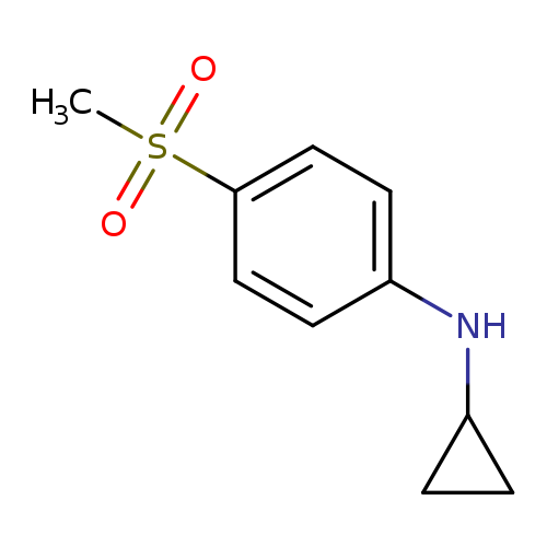 Cyclopropyl-(4-methanesulfonyl-phenyl)-amine