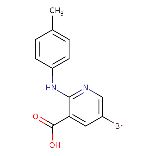5-bromo-2-[(4-methylphenyl)amino]pyridine-3-carboxylicacid
