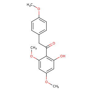 Ethanone, 1-(2-hydroxy-4,6-dimethoxyphenyl)-2-(4-methoxyphenyl)-