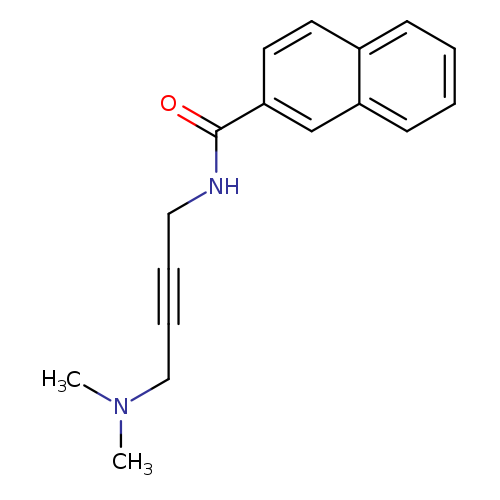 N-[4-(dimethylamino)but-2-yn-1-yl]naphthalene-2-carboxamide