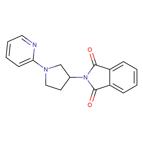 2-[1-(pyridin-2-yl)pyrrolidin-3-yl]-2,3-dihydro-1H-isoindole-1,3-dione