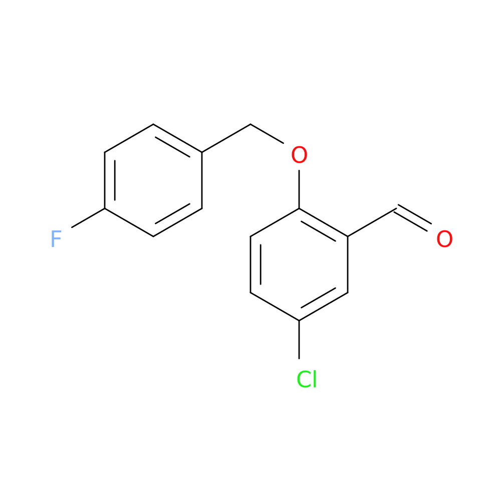 5-Chloro-2-[(4-fluorobenzyl)oxy]benzaldehyde