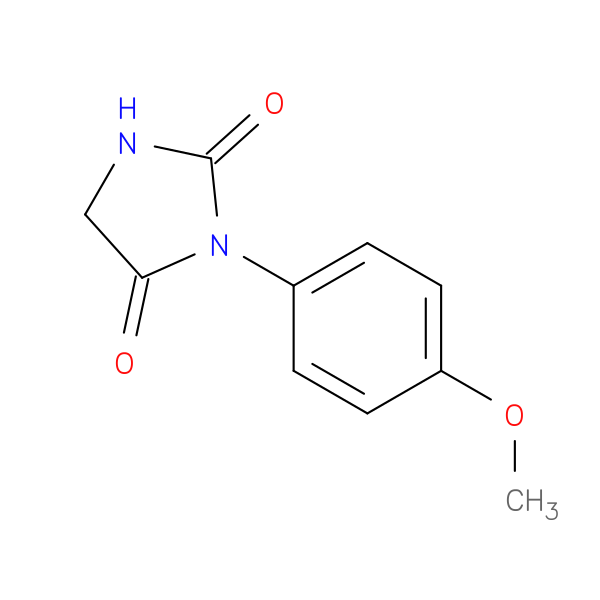 3-(4-methoxyphenyl)imidazolidine-2,4-dione