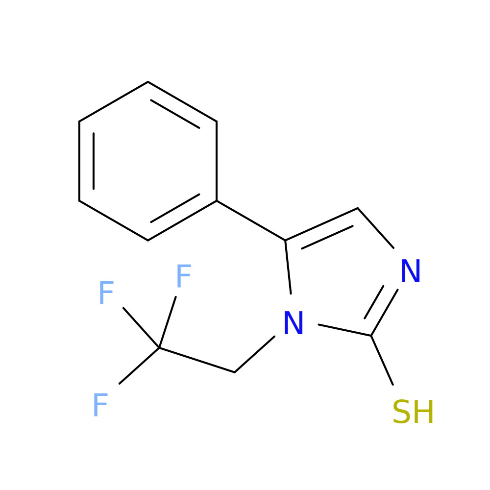 5-phenyl-1-(2,2,2-trifluoroethyl)-1H-imidazole-2-thiol