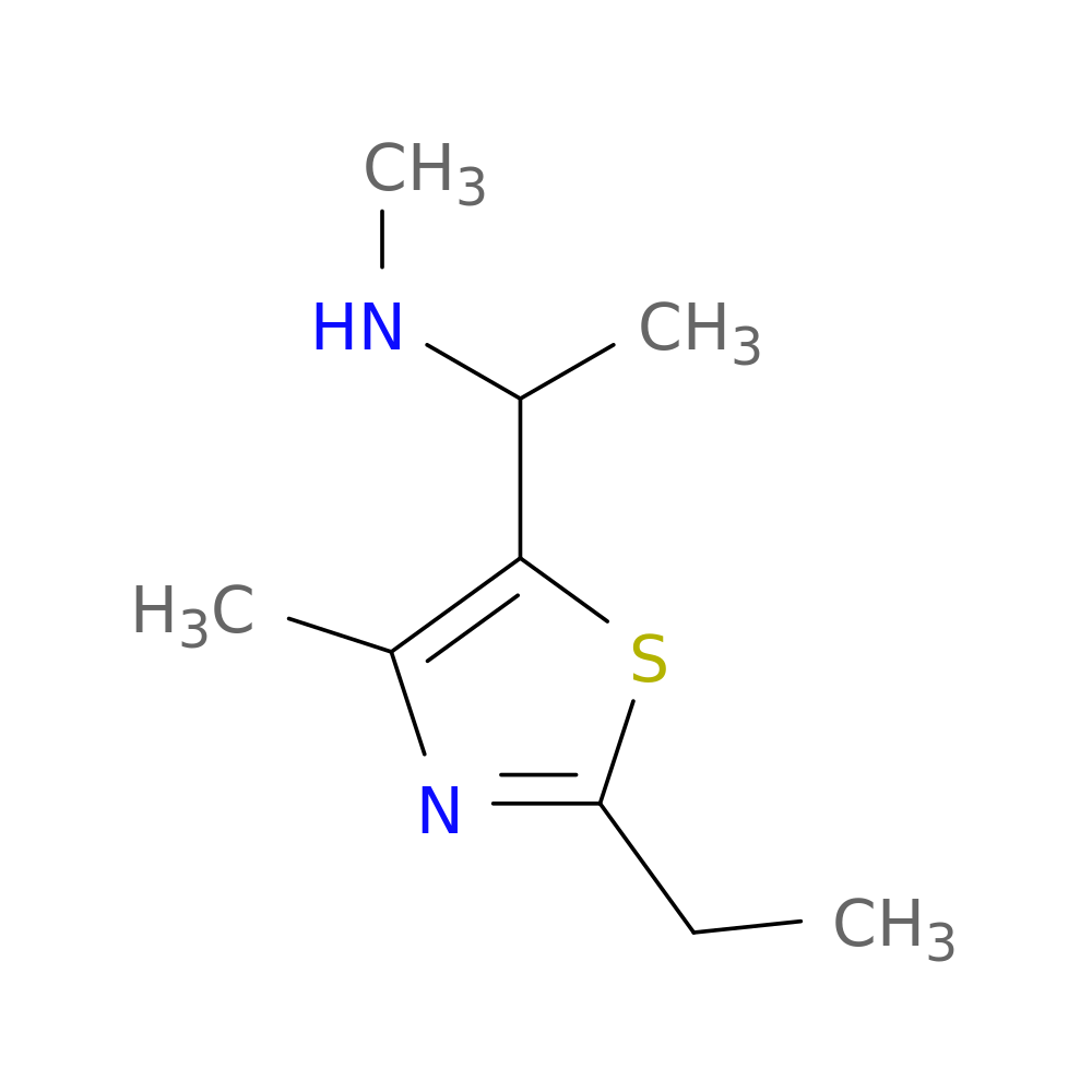 [1-(2-ETHYL-4-METHYL-1,3-THIAZOL-5-YL)ETHYL](METHYL)AMINE