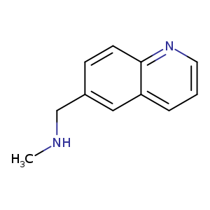 6-Quinolinemethanamine, N-methyl-