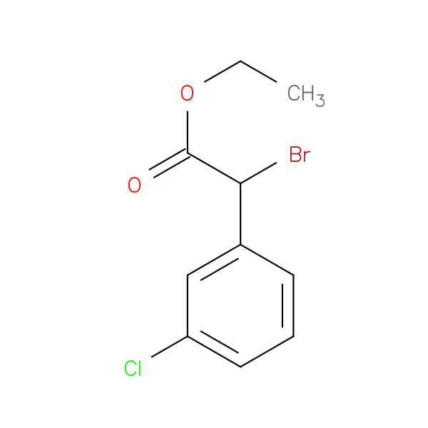 ETHYL 2-BROMO-2-(3-CHLOROPHENYL)ACETATE