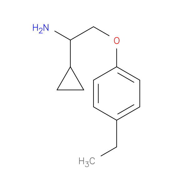 [1-Cyclopropyl-2-(4-ethylphenoxy)ethyl]amine