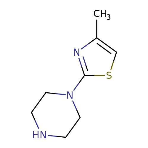 Piperazine, 1-(4-methyl-2-thiazolyl)- (6CI,9CI)