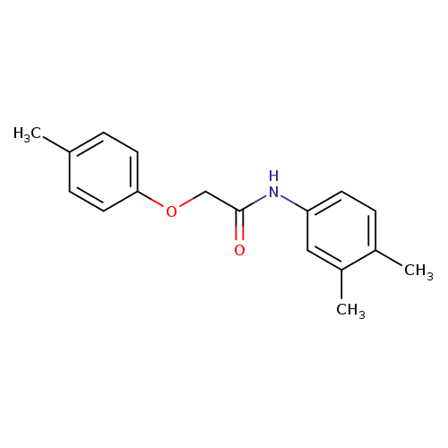 N-(3,4-dimethylphenyl)-2-(4-methylphenoxy)acetamide