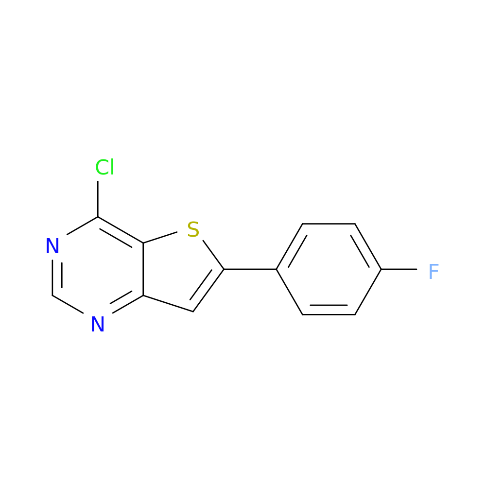 4-Chloro-6-(4-Fluorophenyl)Thieno[3,2-D]Pyrimidine