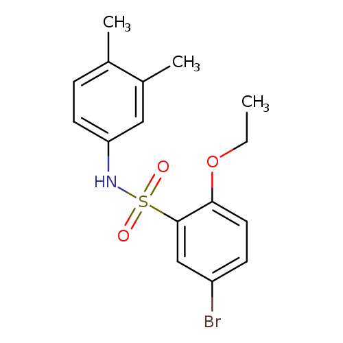 5-bromo-N-(3,4-dimethylphenyl)-2-ethoxybenzene-1-sulfonamide