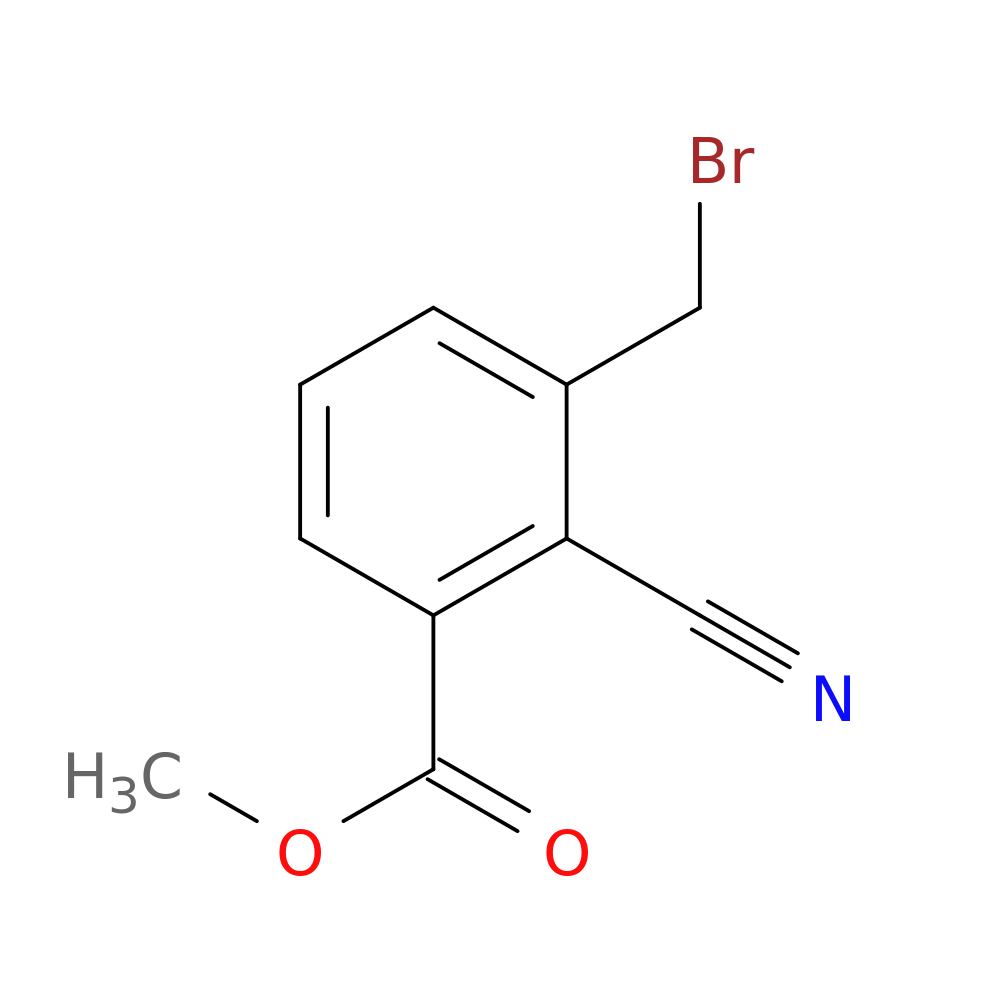methyl 3-(bromomethyl)-2-cyanobenzoate
