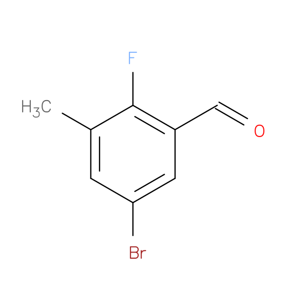 5-Bromo-2-fluoro-3-methylbenzaldehyde