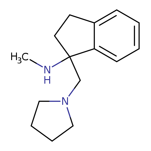 Methyl-(1-pyrrolidin-1-ylmethyl-indan-1-yl)-amine