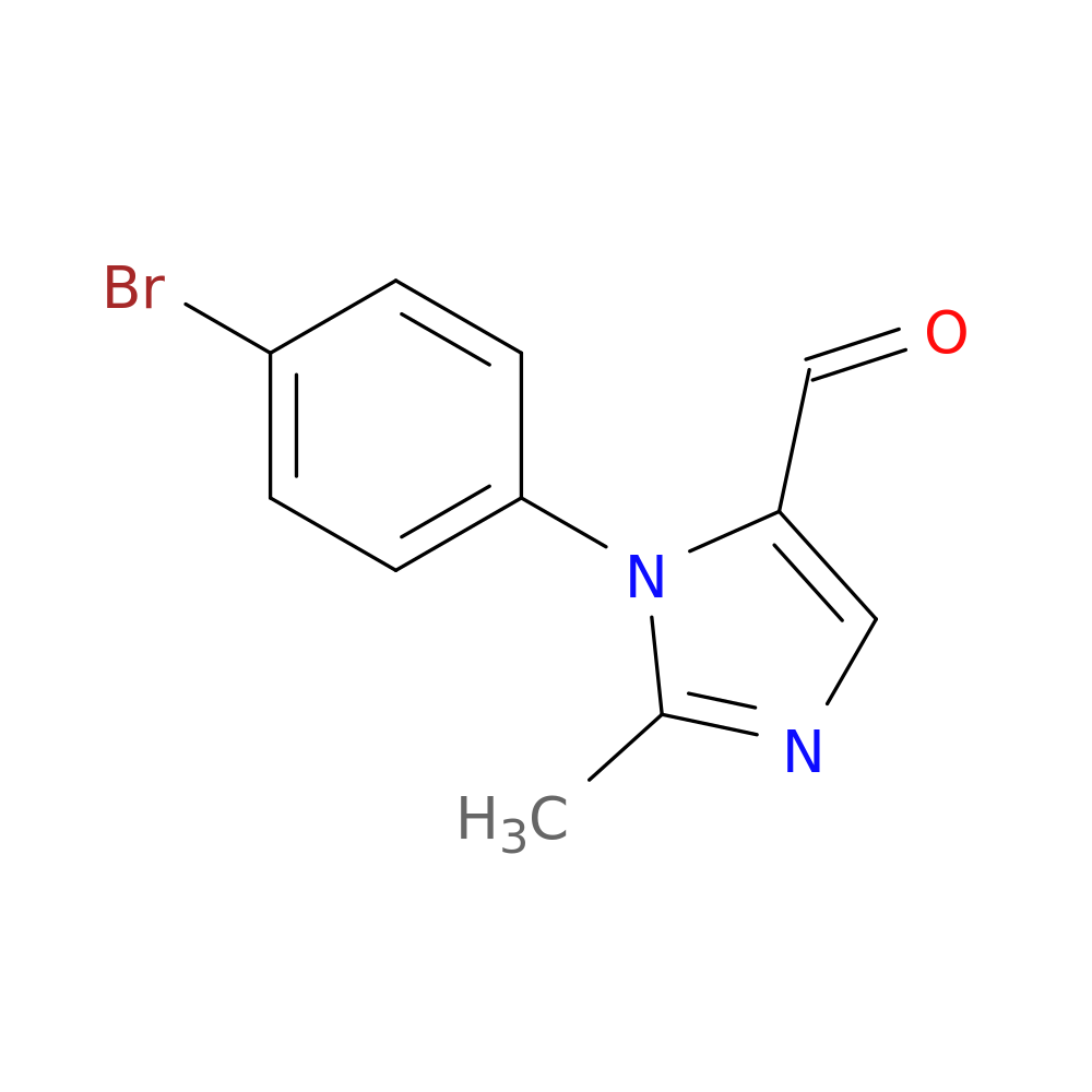 1-(4-bromophenyl)-2-methyl-1H-imidazole-5-carbaldehyde
