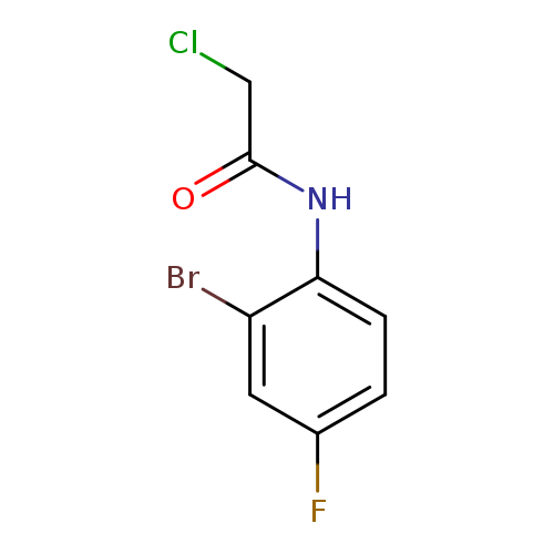 N-(2-bromo-4-fluorophenyl)-2-chloroacetamide