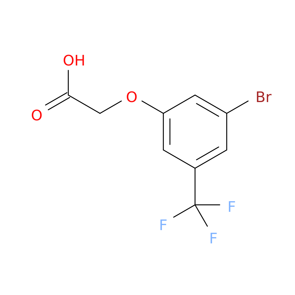 2-[3-bromo-5-(trifluoromethyl)phenoxy]acetic acid