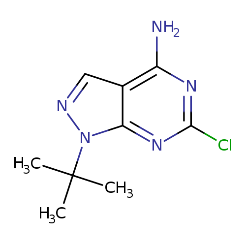 1-(tert-butyl)-6-chloro-1h-pyrazolo[3,4-d]pyrimidin-4-amine