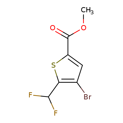 Methyl 4-bromo-5-(difluoromethyl)thiophene-2-carboxylate