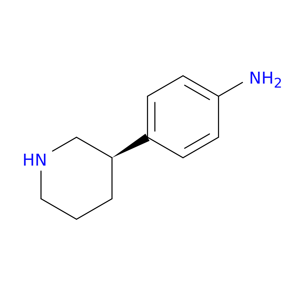 (R)-4-(Piperidin-3-yl)aniline