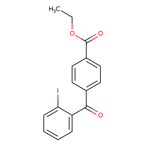 4-Ethoxycarbonyl-2'-iodobenzophenone