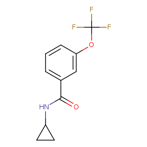 N-cyclopropyl-3-(trifluoromethoxy)benzamide