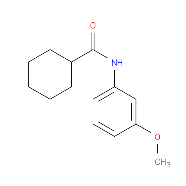 N-(3-methoxyphenyl)cyclohexanecarboxamide