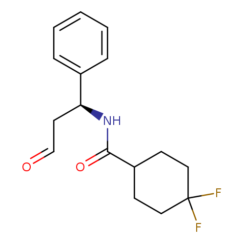 4,4-DIFLUORO-N-((1S)-3-OXO-1-PHENYLPROPYL)CYCLOHEXANE-1-CARBOXAMIDE