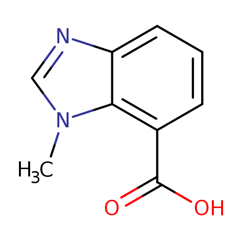 1H-Benzimidazole-7-carboxylicacid,1-methyl-(9CI)