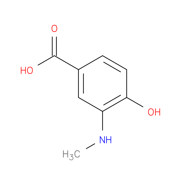 4-Hydroxy-3-(methylamino)benzoic acid
