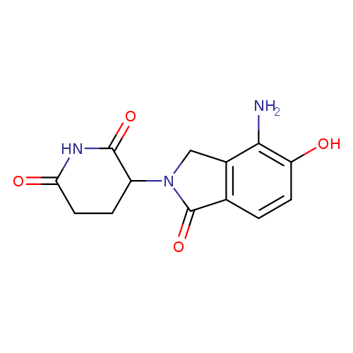 3-(4-Amino-1,3-dihydro-5-hydroxy-1-oxo-2H-isoindol-2-yl)-2,6-piperidinedione