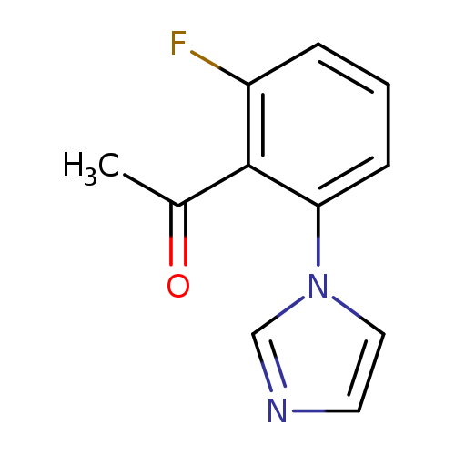 1-[2-Fluoro-6-(1h-imidazol-1-yl)phenyl]ethanone