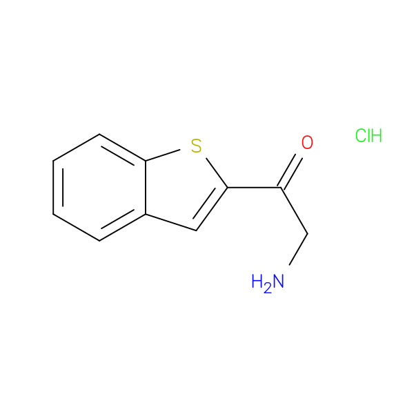 2-Amino-1-(1-benzothiophen-2-yl)ethan-1-one hydrochloride