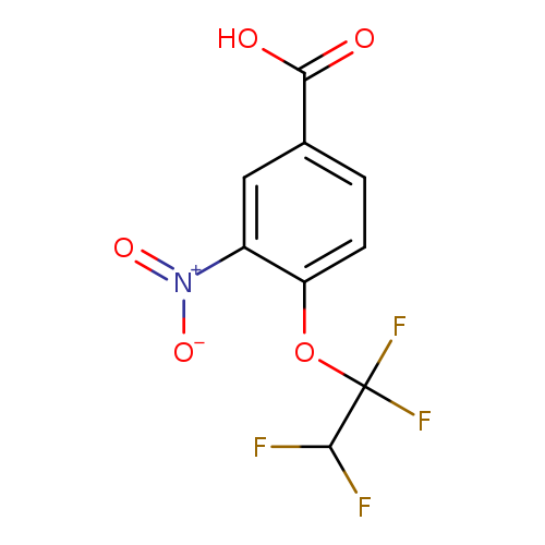 3-nitro-4-(1,1,2,2-tetrafluoroethoxy)benzoicacid