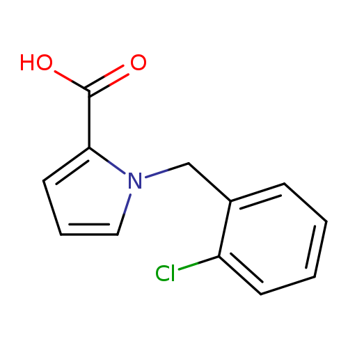 1-(2-chlorobenzyl)-1H-pyrrole-2-carboxylic acid