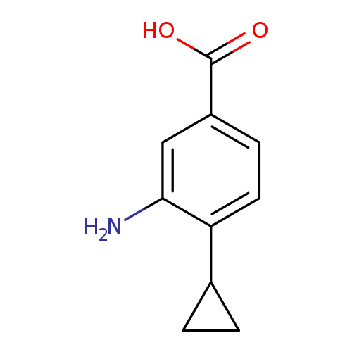3-amino-4-cyclopropylbenzoicacid