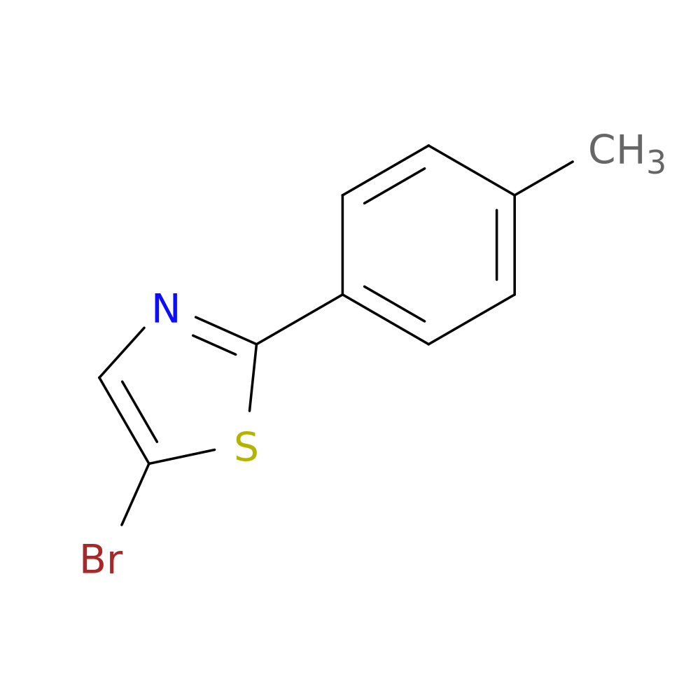 5-bromo-2-(4-methylphenyl)-1,3-thiazole