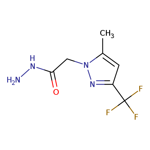 2-(5-Methyl-3-(trifluoromethyl)-1H-pyrazol-1-yl)acetohydrazide