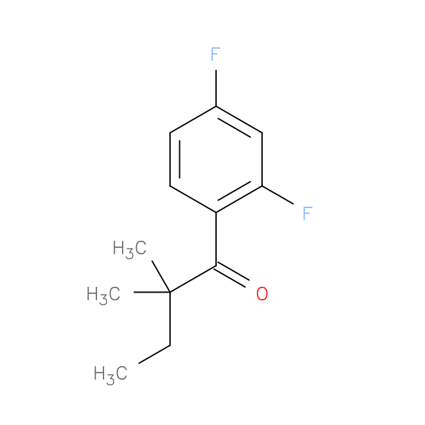 2',4'-Difluoro-2,2-dimethylbutyrophenone