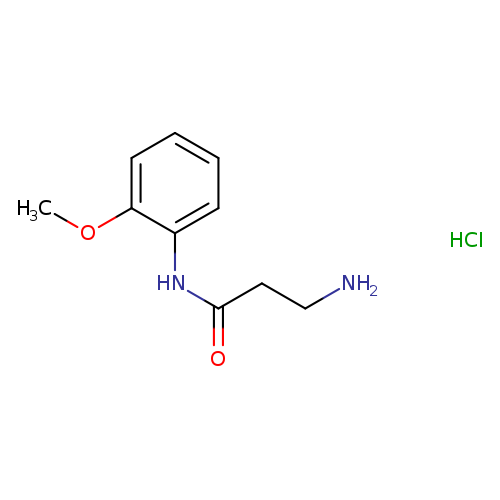 N~1~-(2-methoxyphenyl)-beta-alaninamide hydrochloride
