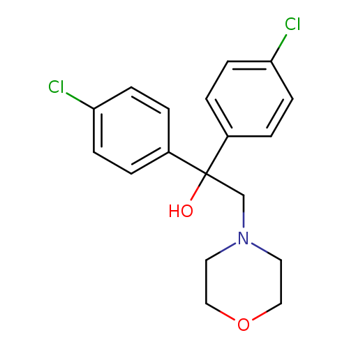 1,1-bis(4-chlorophenyl)-2-(morpholin-4-yl)ethan-1-ol